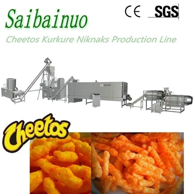 Cheetos kukoricarudak gyártósora