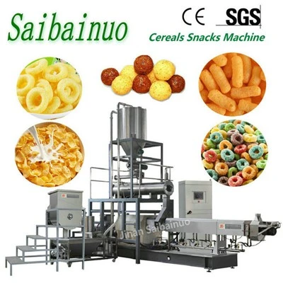 Kukoricapehely extruder készítő gép